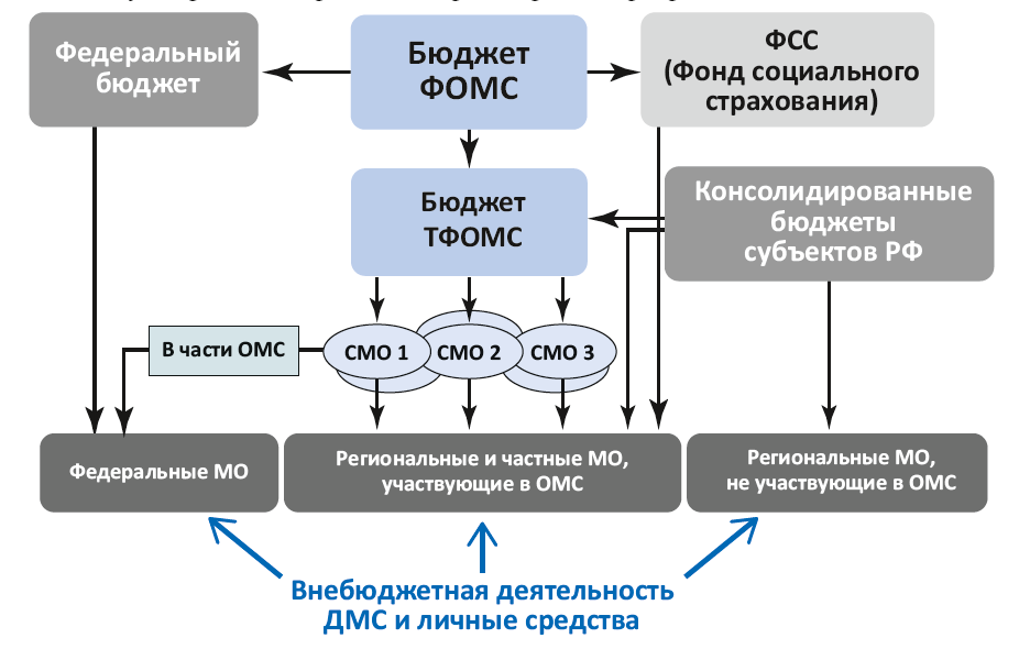 Курсовая работа: Фонд обязательного медицинского страхования структура и функции